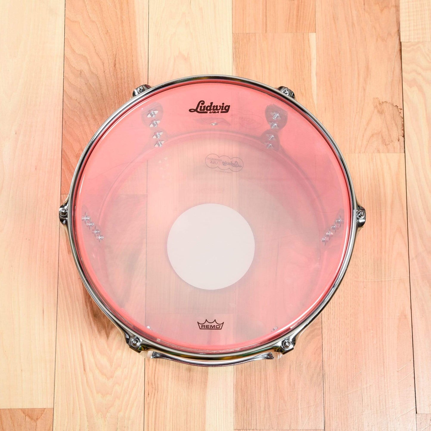 Ludwig Vistalite 13/16/22 3pc. Drum Kit Pink Drums and Percussion / Acoustic Drums / Full Acoustic Kits