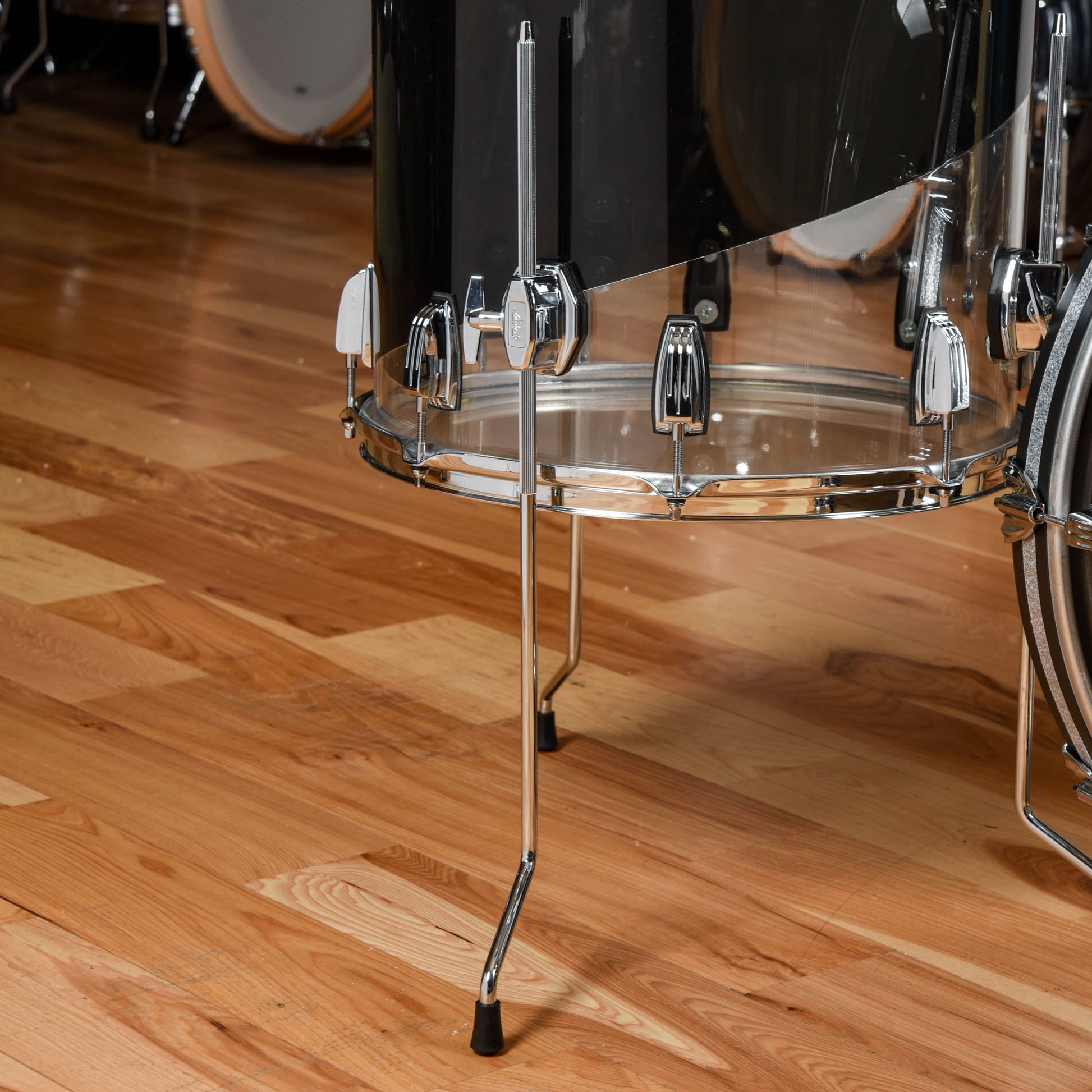 Ludwig Vistalite 13/16/22 3pc. Drum Kit Smoke/Clear Limited Edition Drums and Percussion / Acoustic Drums / Full Acoustic Kits