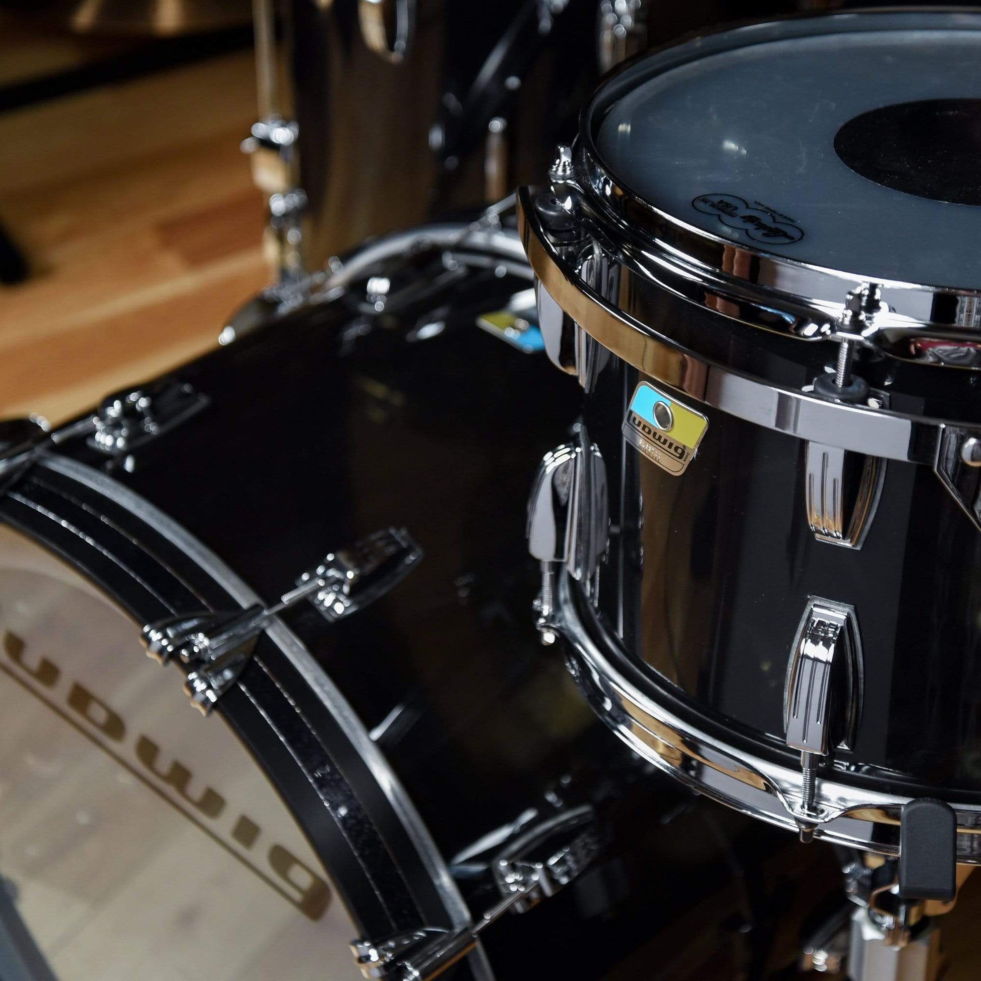 Ludwig Vistalite 13/16/22 3pc. Drum Kit Smoke Drums and Percussion / Acoustic Drums / Full Acoustic Kits