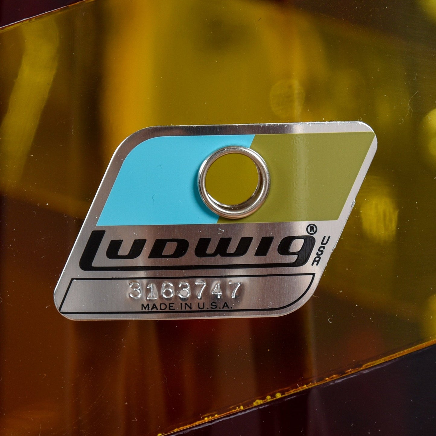 Ludwig Vistalite 13/16/24 3pc. Drum Kit Red/Yellow Limited Edition Drums and Percussion / Acoustic Drums / Full Acoustic Kits