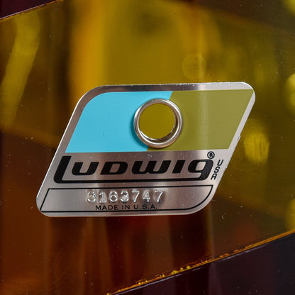Ludwig Vistalite 13/16/24 3pc. Drum Kit Red/Yellow Limited Edition Drums and Percussion / Acoustic Drums / Full Acoustic Kits