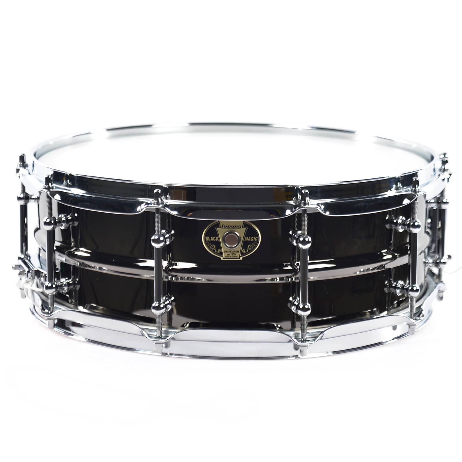 Ludwig 5.5x14 Black Magic Snare Drum w/Chrome Hdw Drums and Percussion / Acoustic Drums / Snare