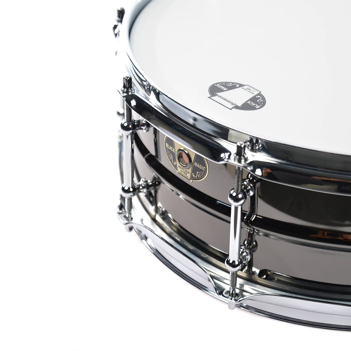 Ludwig 5.5x14 Black Magic Snare Drum w/Chrome Hdw Drums and Percussion / Acoustic Drums / Snare