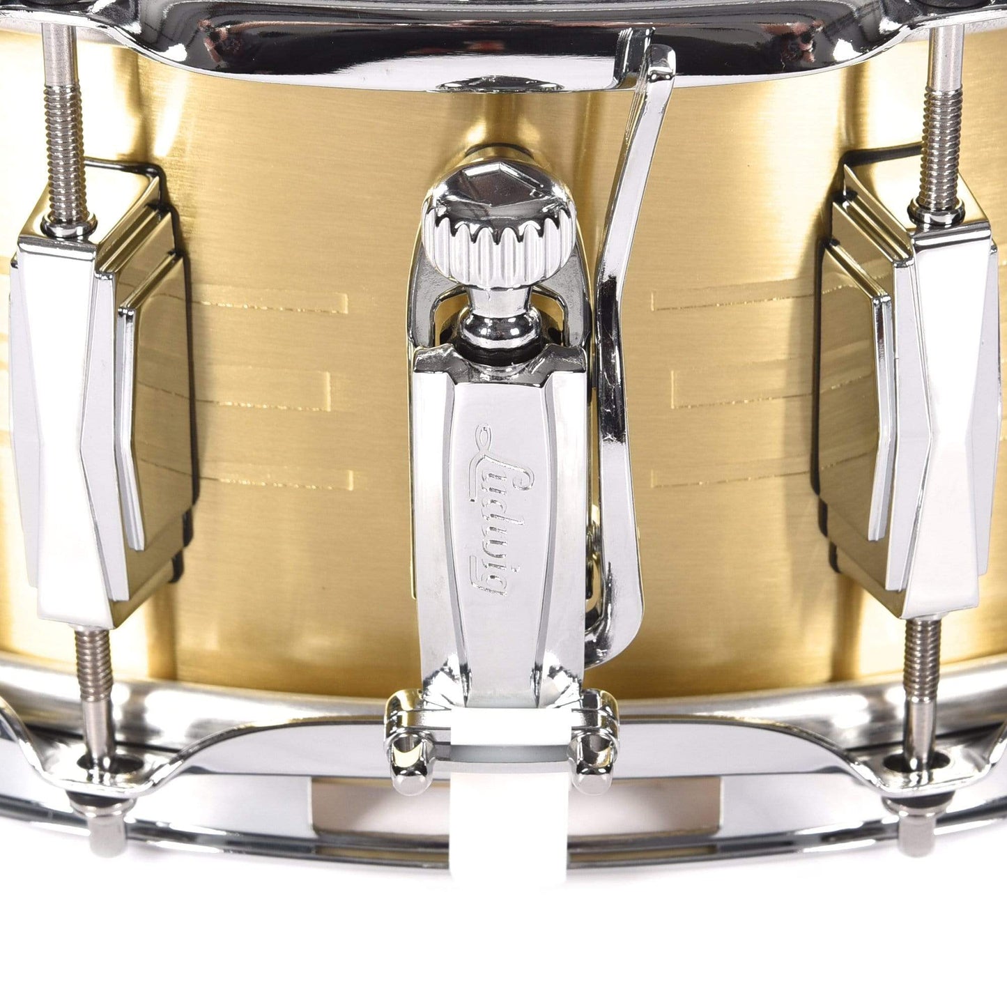 Ludwig 5.5x14 Heirloom Brass Snare Drum Drums and Percussion / Acoustic Drums / Snare