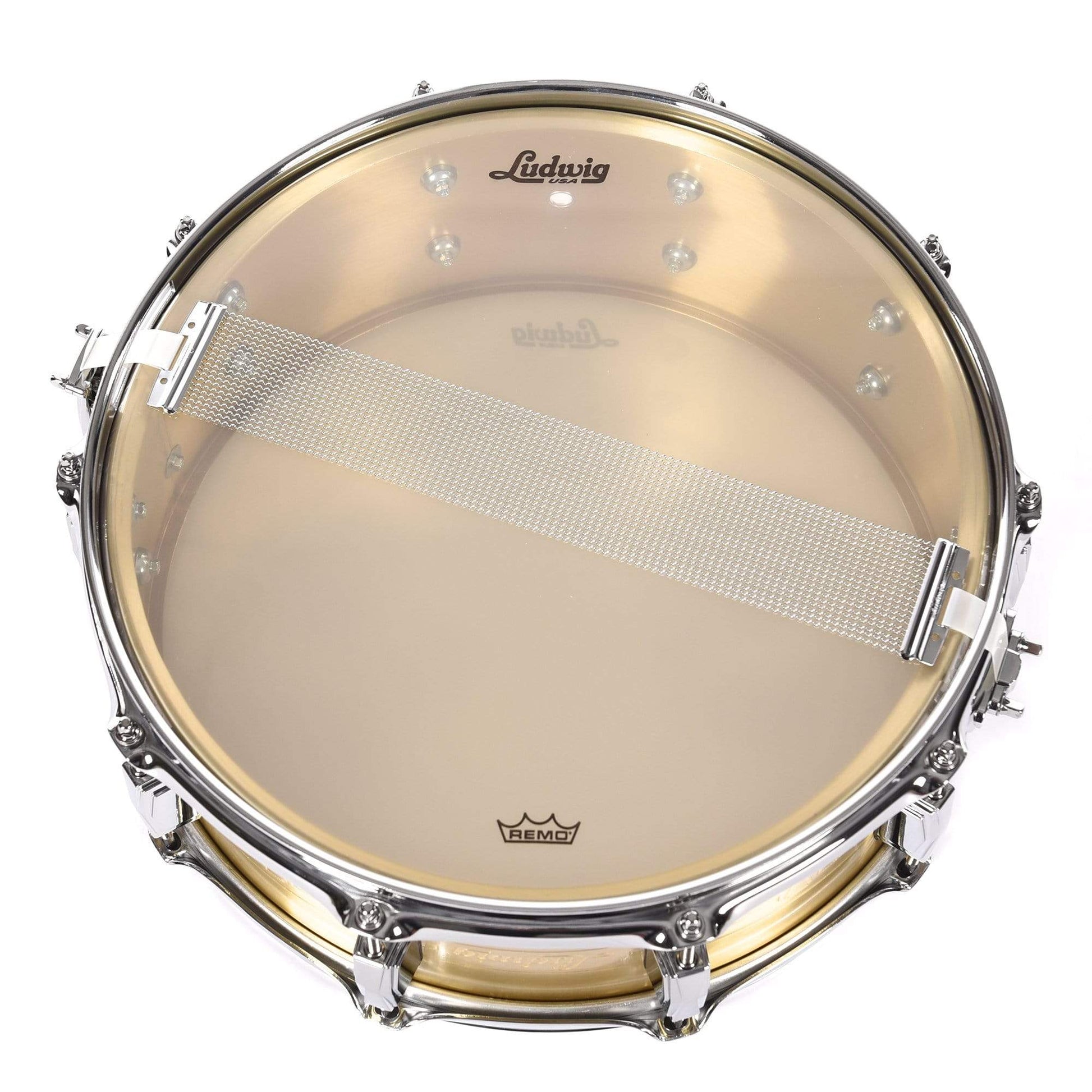 Ludwig 5.5x14 Heirloom Brass Snare Drum Drums and Percussion / Acoustic Drums / Snare