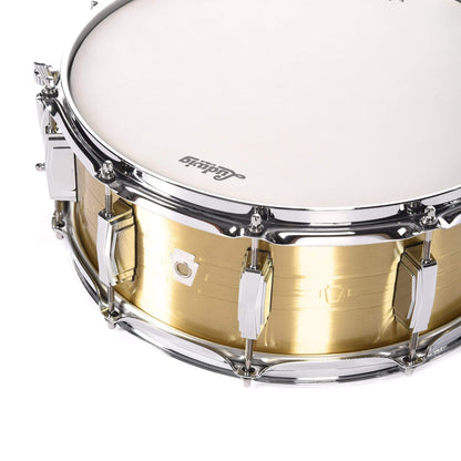 Ludwig 5.5x14 Heirloom Brass Snare Drum Drums and Percussion / Acoustic Drums / Snare