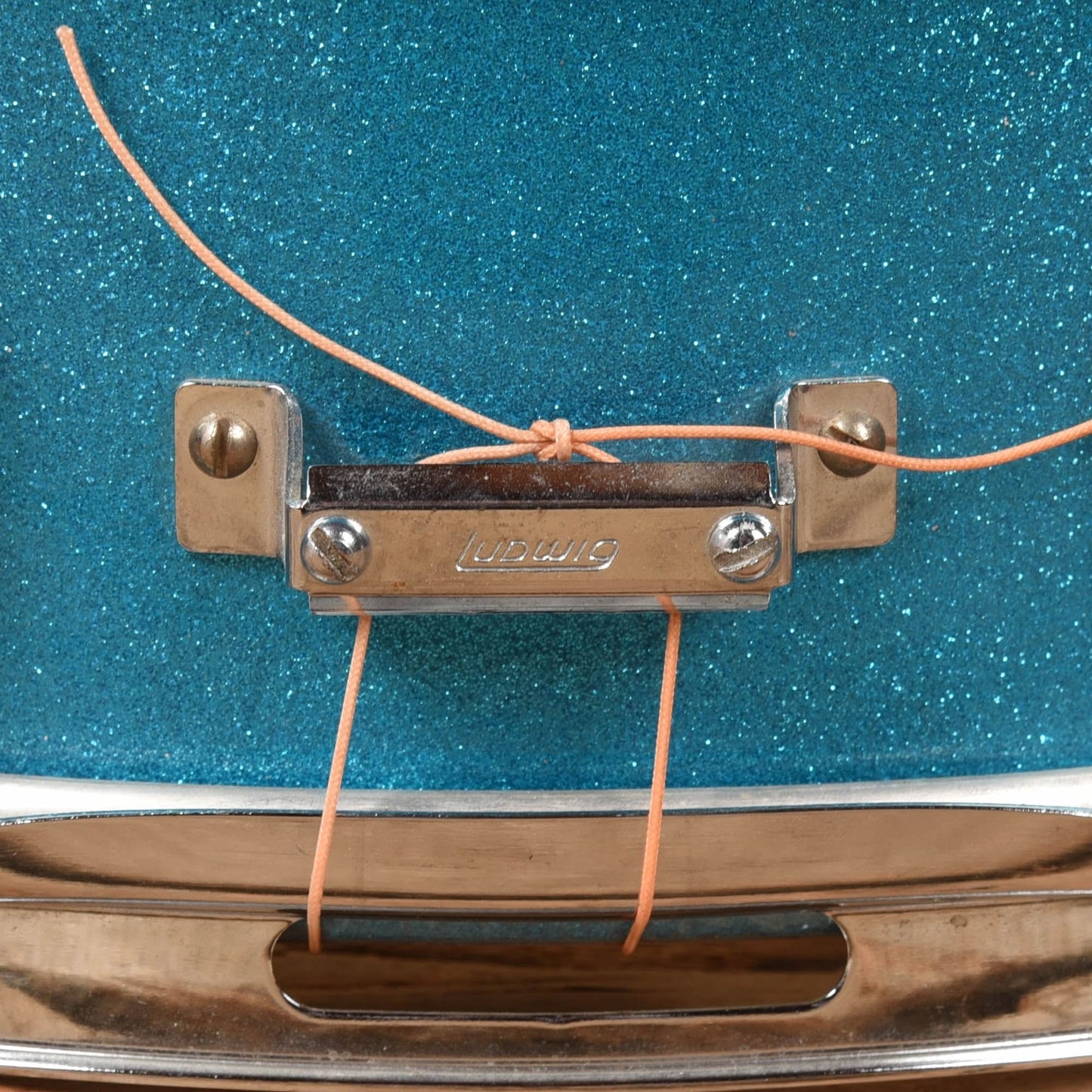 Ludwig 5.5x14 Standard 1970s Blue Mist Sparkle Snare Drum USED Drums and Percussion / Acoustic Drums / Snare