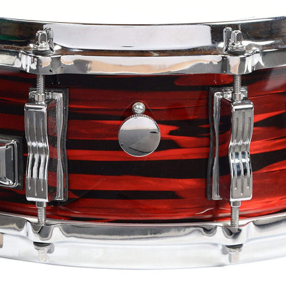 Ludwig 5x14 Classic Maple Snare Drum Red Oyster w/P86, Tone Control, & Die Cast Hoops Drums and Percussion / Acoustic Drums / Snare
