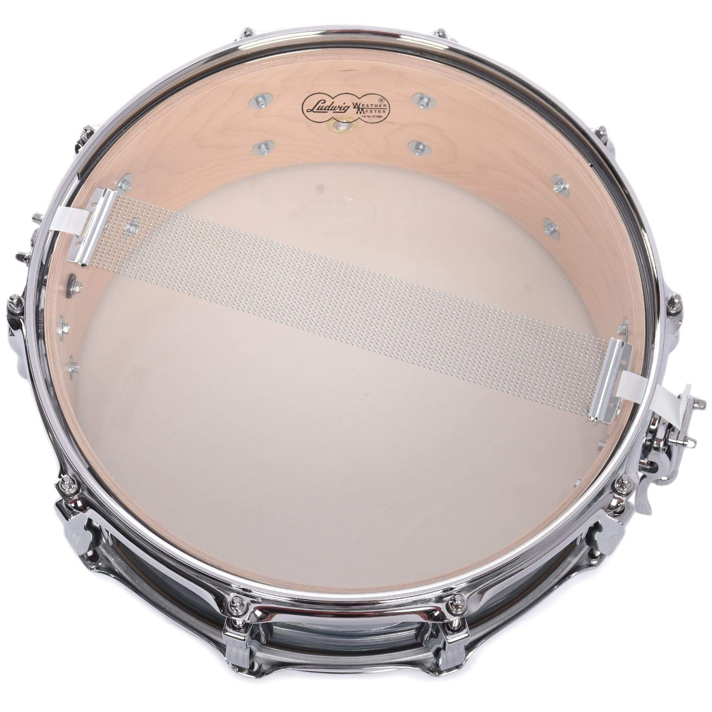 Ludwig 5x14 Classic Maple Snare Drum Vintage Blue Oyster Drums and Percussion / Acoustic Drums / Snare