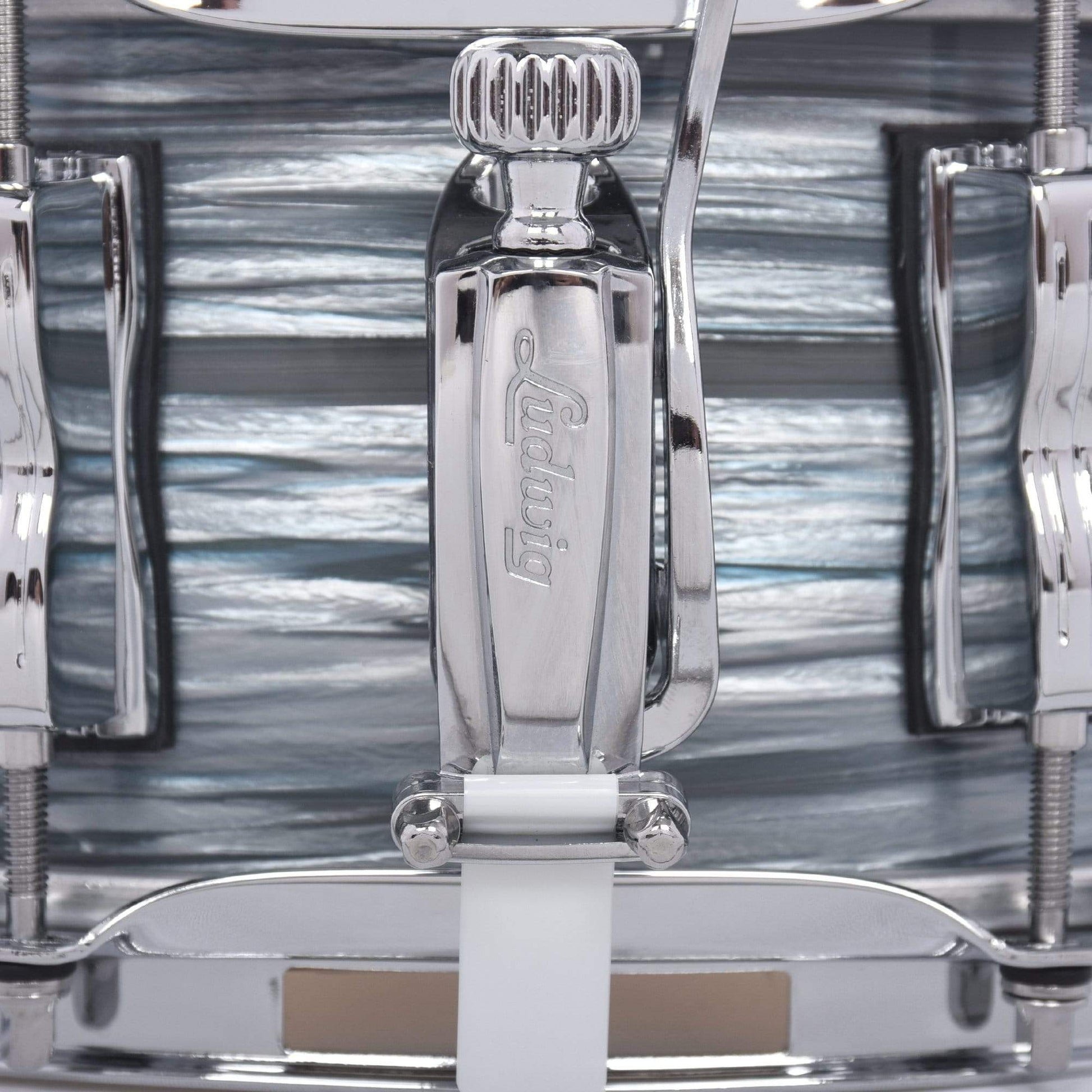 Ludwig 5x14 Classic Maple Snare Drum Vintage Blue Oyster Drums and Percussion / Acoustic Drums / Snare