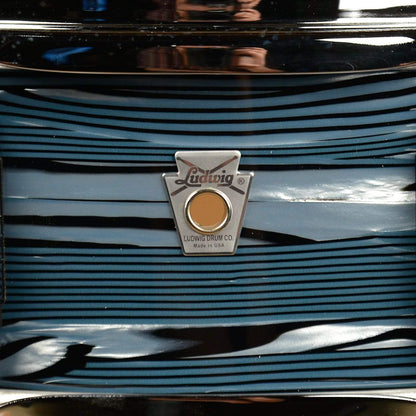 Ludwig 5x14 Club Date Snare Drum Blue Strata Drums and Percussion / Acoustic Drums / Snare