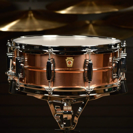 Ludwig 5x14 Copper Phonic Snare Drum Drums and Percussion / Acoustic Drums / Snare