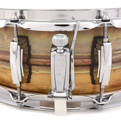 Ludwig 5x14 Raw Brass Phonic Snare Drum Drums and Percussion / Acoustic Drums / Snare