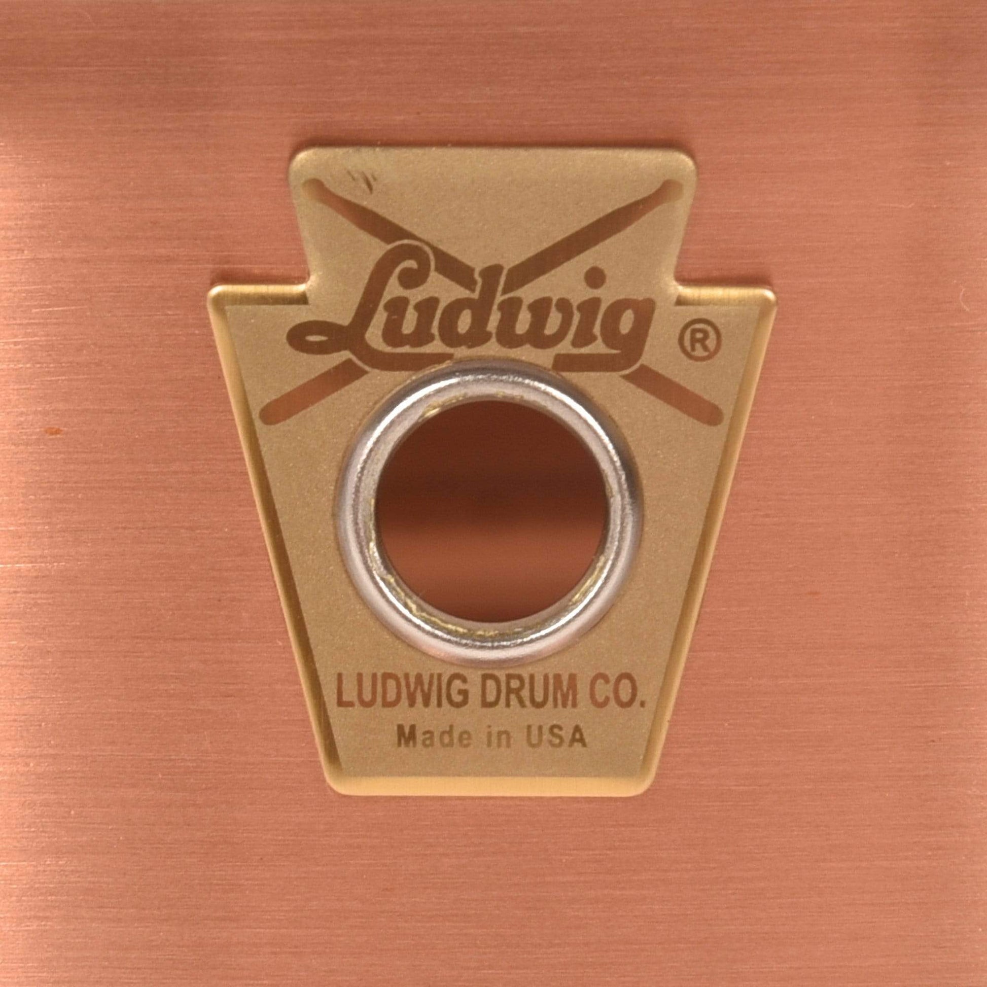 Ludwig 6.5x14 Acro Brushed Copper Snare Drum Drums and Percussion / Acoustic Drums / Snare