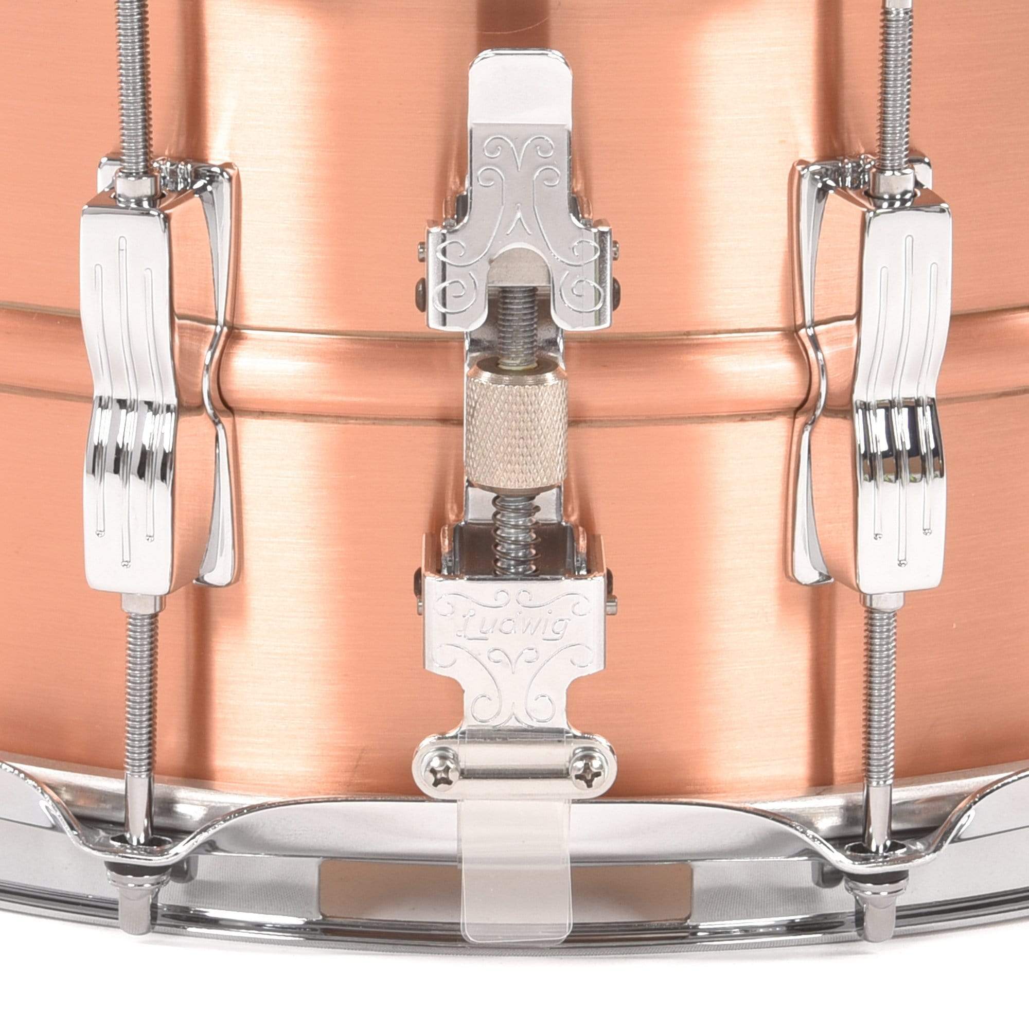 Ludwig 6.5x14 Acro Brushed Copper Snare Drum Drums and Percussion / Acoustic Drums / Snare