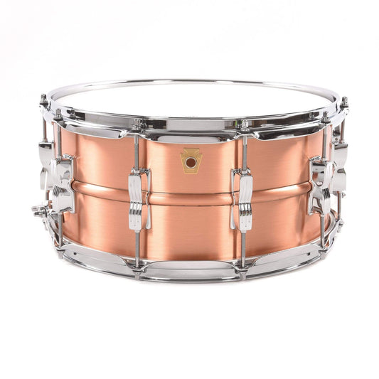 Ludwig 6.5x14 Acro Brushed Copper Snare Drum Drums and Percussion / Acoustic Drums / Snare