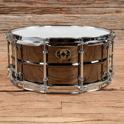 Ludwig 6.5x14 Black Magic Snare Drum w/Tube Lugs Drums and Percussion / Acoustic Drums / Snare