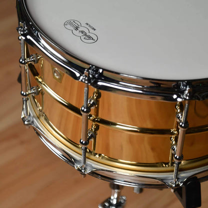 Ludwig 6.5x14 Bronze Phonic Snare Drum w/Tube Lugs Drums and Percussion / Acoustic Drums / Snare
