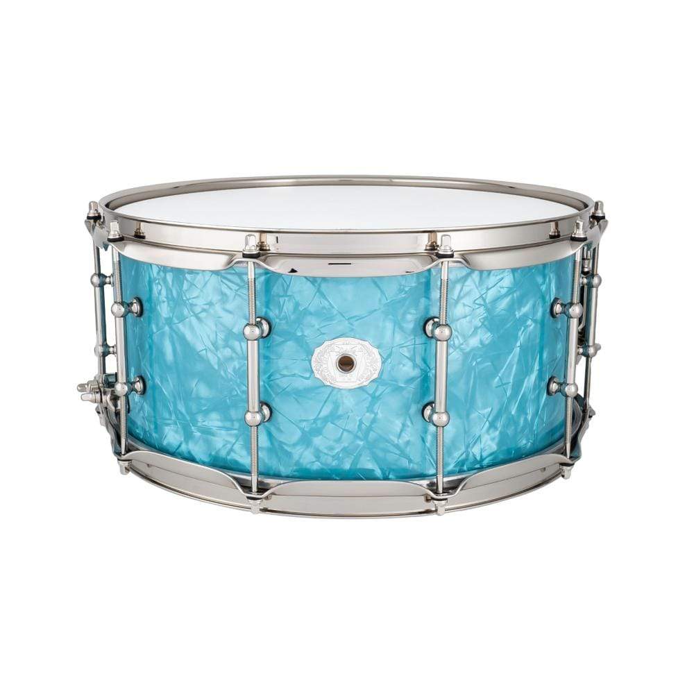 Ludwig 6.5x14 Classic Maple Snare Drum Glacier Blue Pearl w/Nickel Hardware Limited Edition Drums and Percussion / Acoustic Drums / Snare