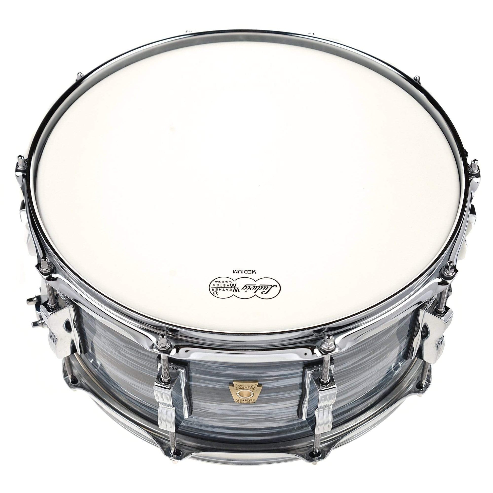 Ludwig 6.5x14 Classic Maple Snare Drum Vintage Blue Oyster Drums and Percussion / Acoustic Drums / Snare