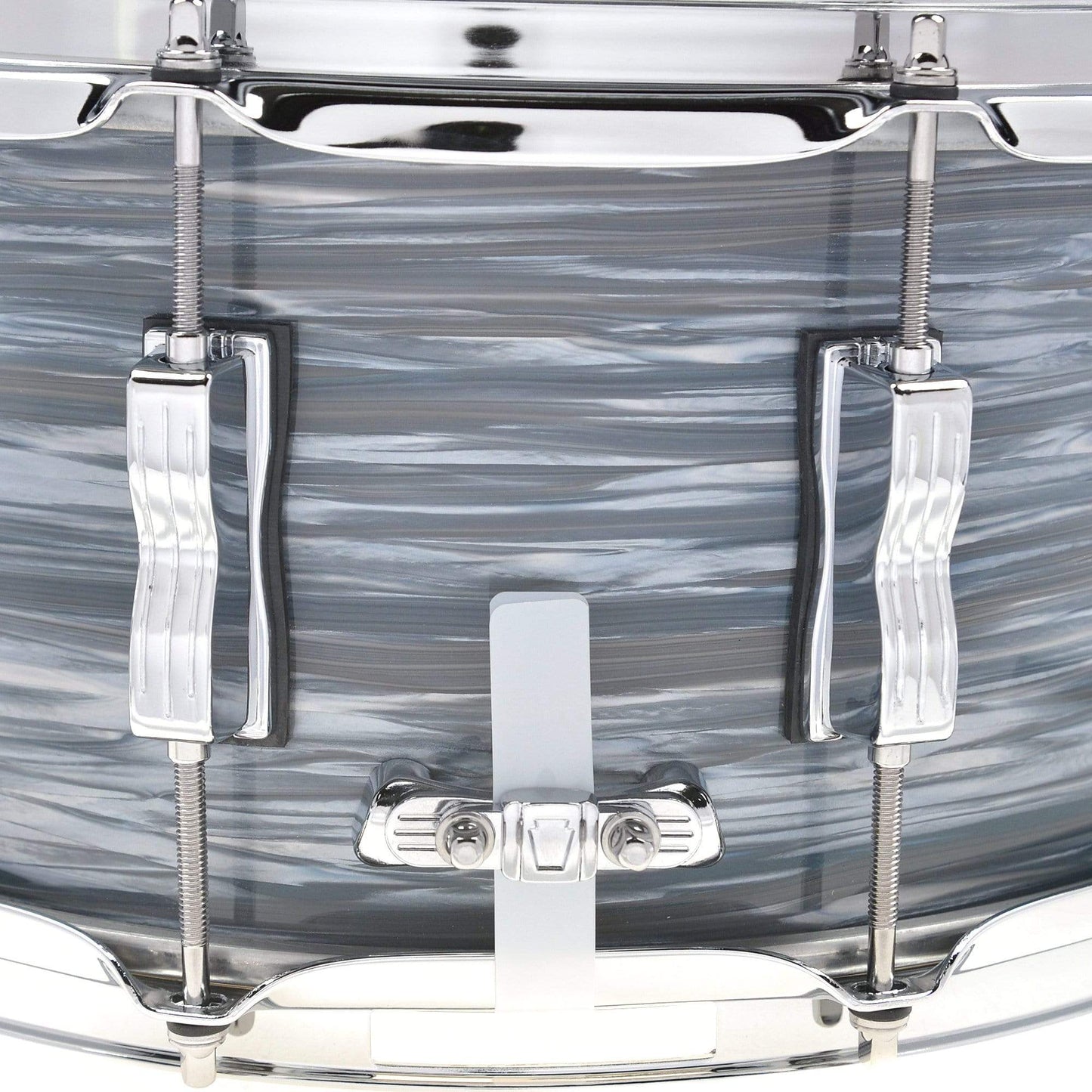 Ludwig 6.5x14 Classic Maple Snare Drum Vintage Blue Oyster Drums and Percussion / Acoustic Drums / Snare