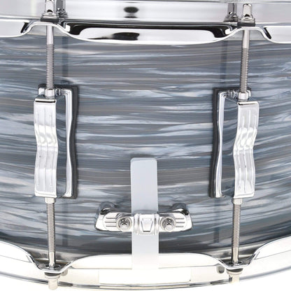 Ludwig 6.5x14 Classic Maple Snare Drum Vintage Blue Oyster Drums and Percussion / Acoustic Drums / Snare