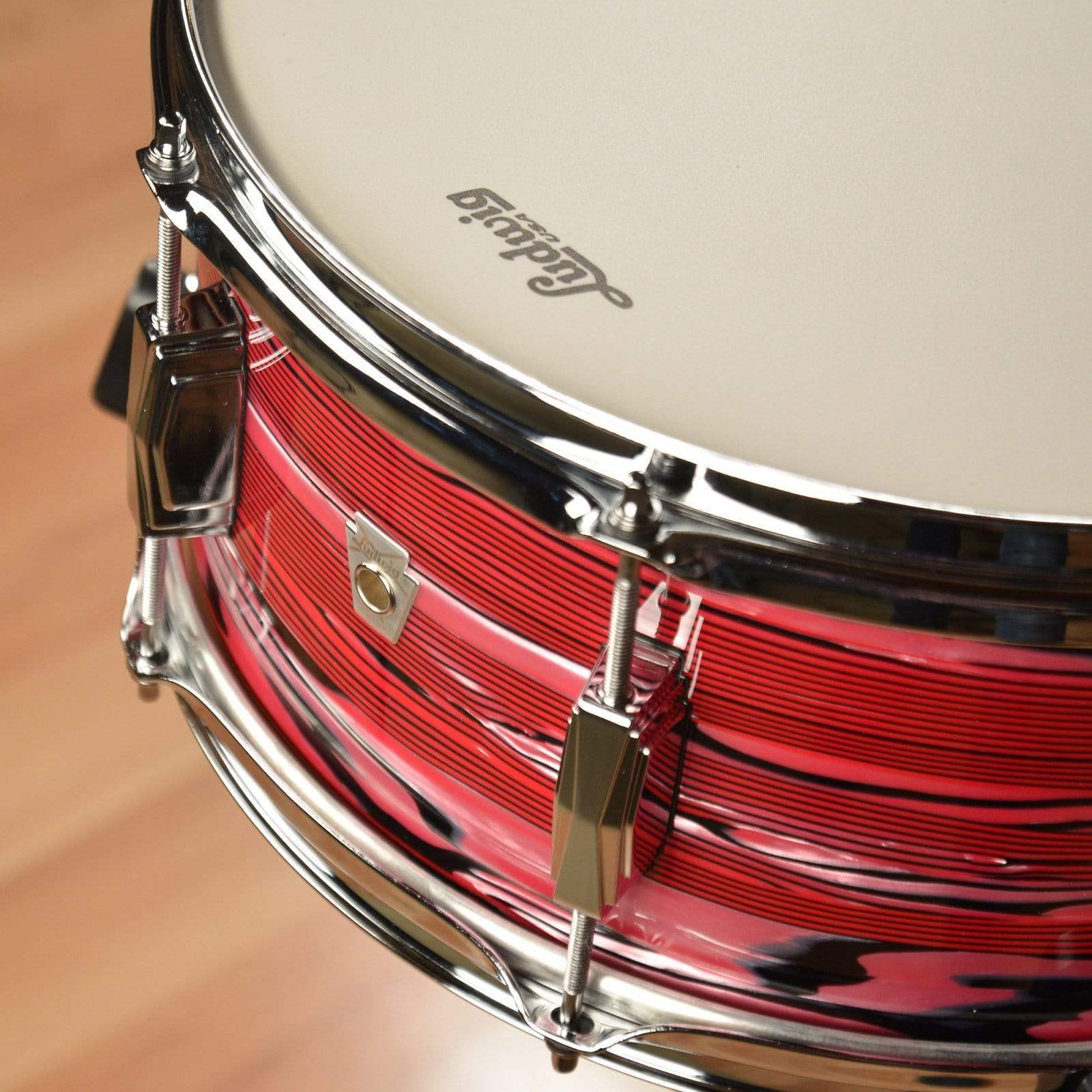 Ludwig 6.5x14 Club Date Snare Drum Ruby Strata Drums and Percussion / Acoustic Drums / Snare