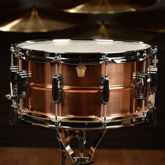 Ludwig 6.5x14 Copper Phonic Snare Drum Drums and Percussion / Acoustic Drums / Snare