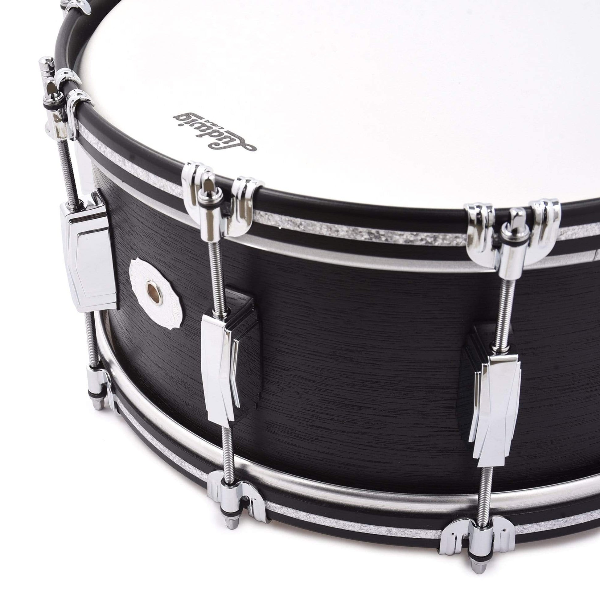 Ludwig 6.5x14 Legacy Mahogany Snare Drum Black Cat Limited Edition Drums and Percussion / Acoustic Drums / Snare