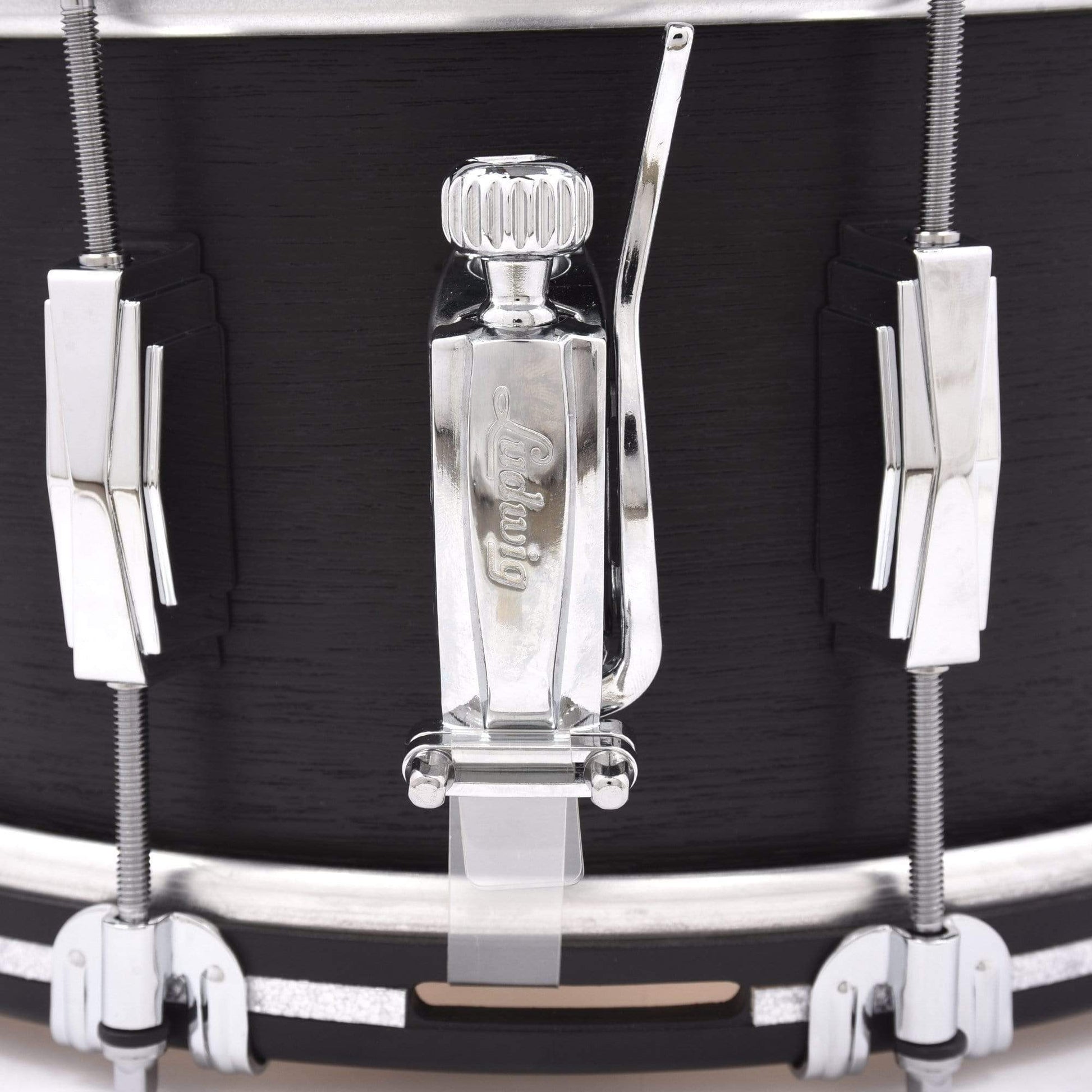 Ludwig 6.5x14 Legacy Mahogany Snare Drum Black Cat Limited Edition Drums and Percussion / Acoustic Drums / Snare