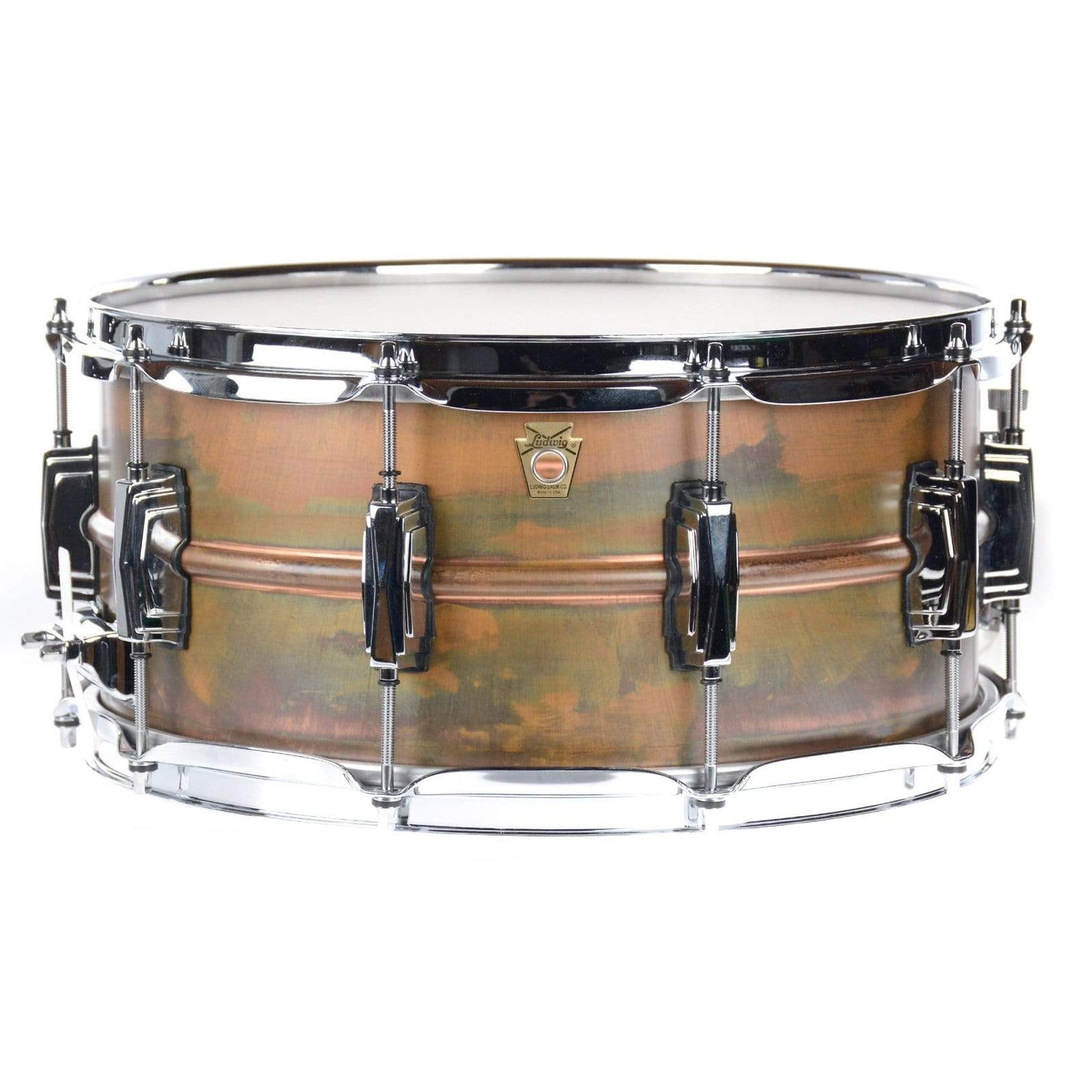Ludwig 6.5x14 Raw Copper Phonic Snare Drum Drums and Percussion / Acoustic Drums / Snare