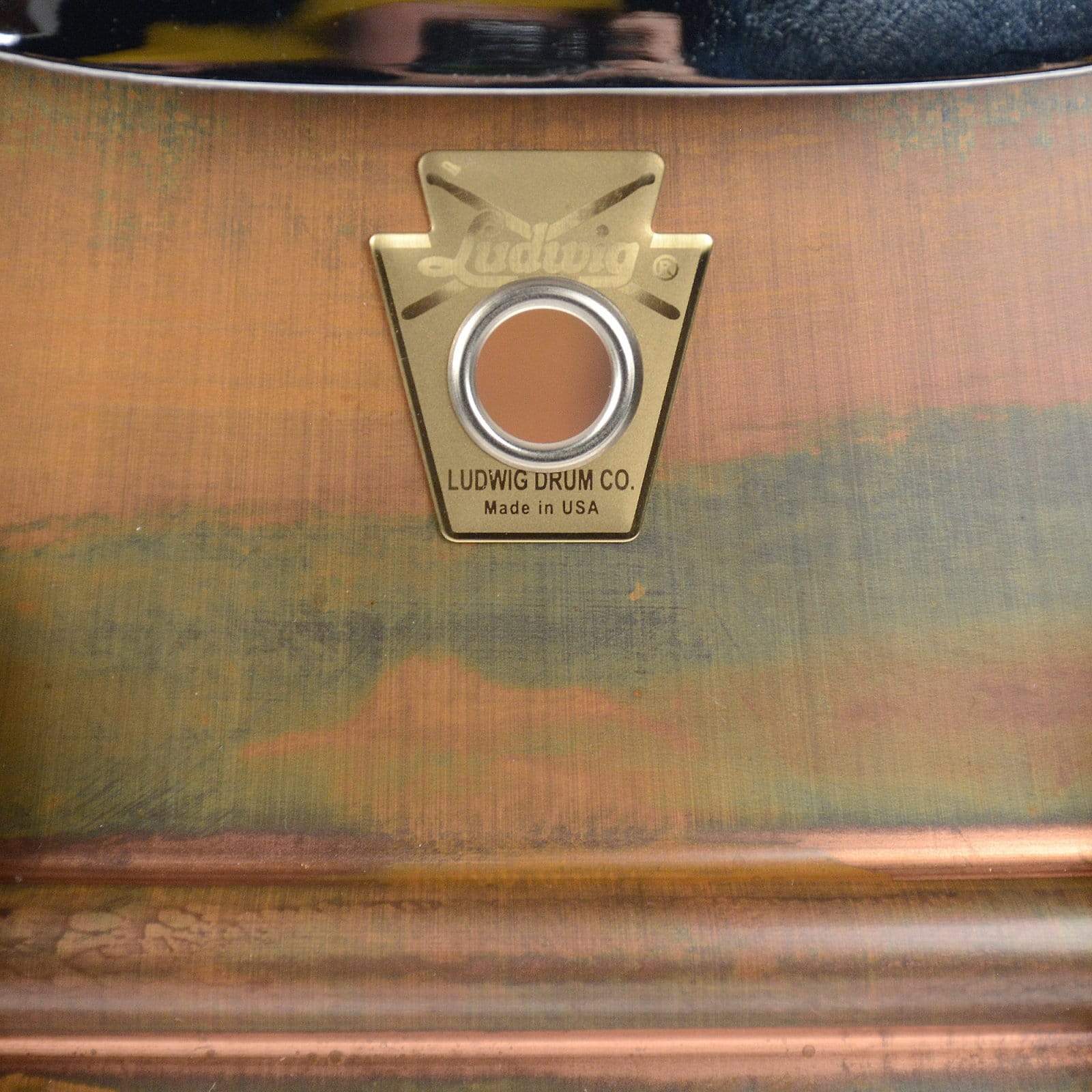 Ludwig 6.5x14 Raw Copper Phonic Snare Drum Drums and Percussion / Acoustic Drums / Snare