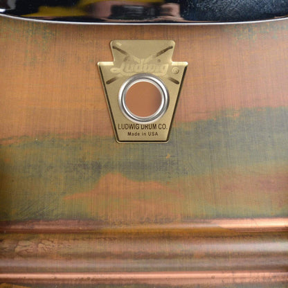 Ludwig 6.5x14 Raw Copper Phonic Snare Drum Drums and Percussion / Acoustic Drums / Snare
