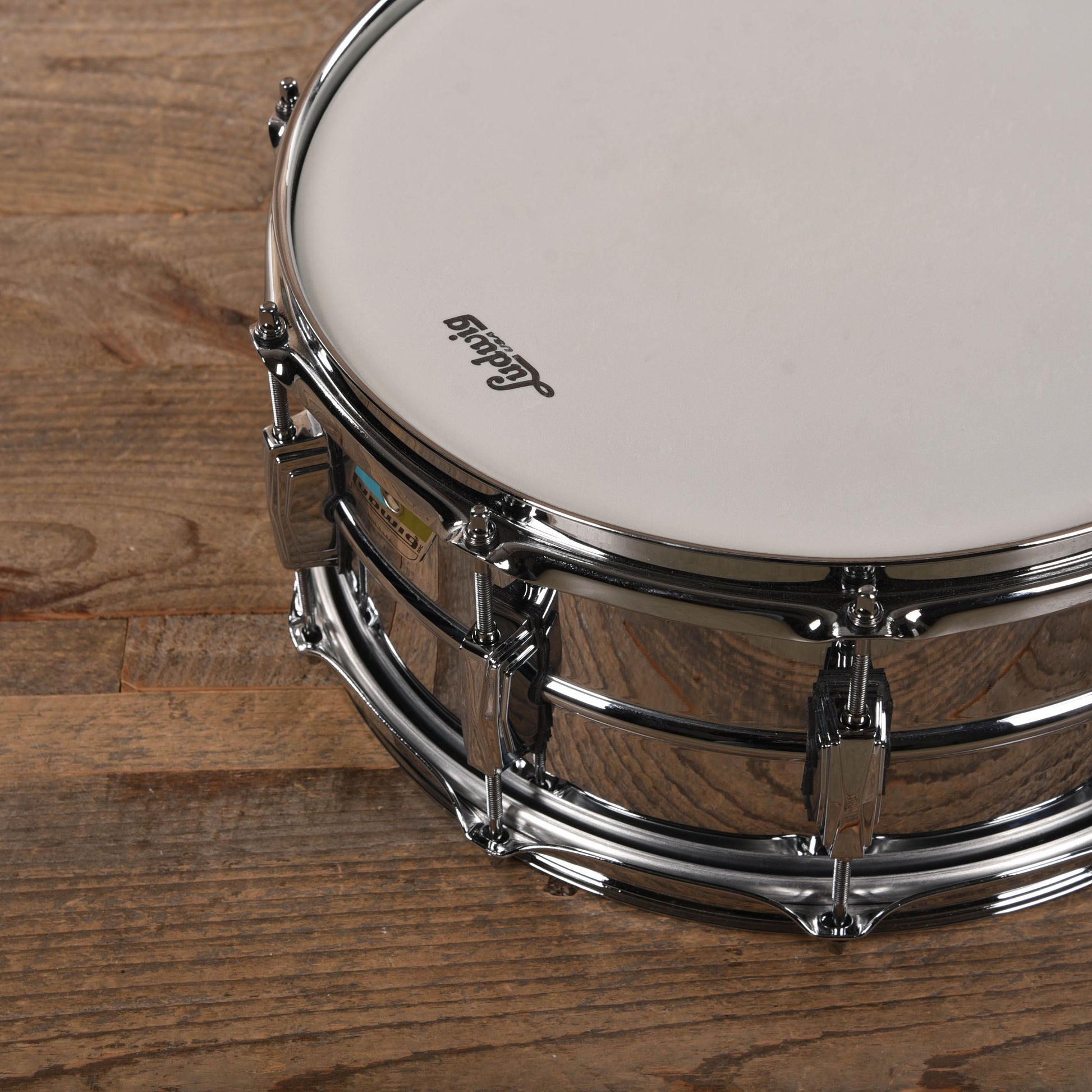 Ludwig 6.5x14 Supraphonic Snare Drum w/Blue Olive Badge Drums and Percussion / Acoustic Drums / Snare