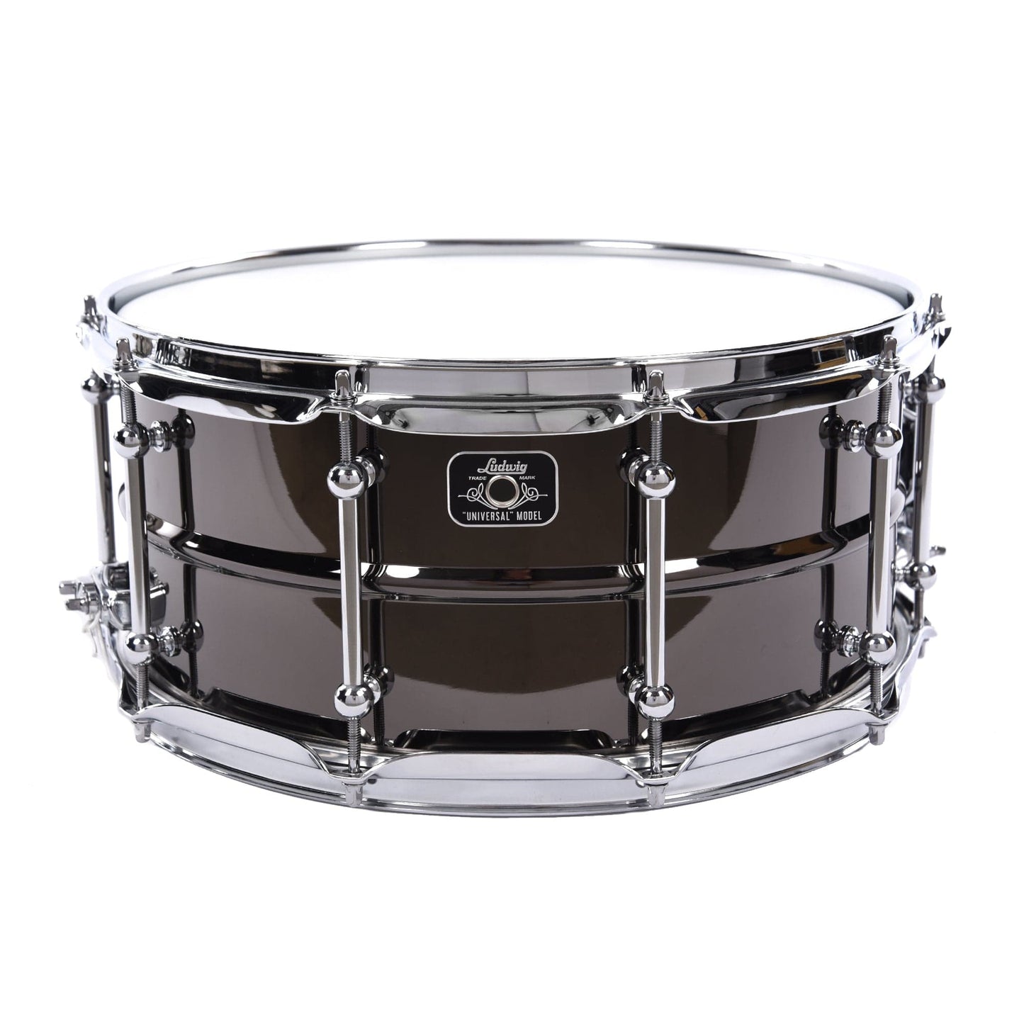 Ludwig 6.5x14 Universal Brass Snare Drum Chrome Drums and Percussion / Acoustic Drums / Snare