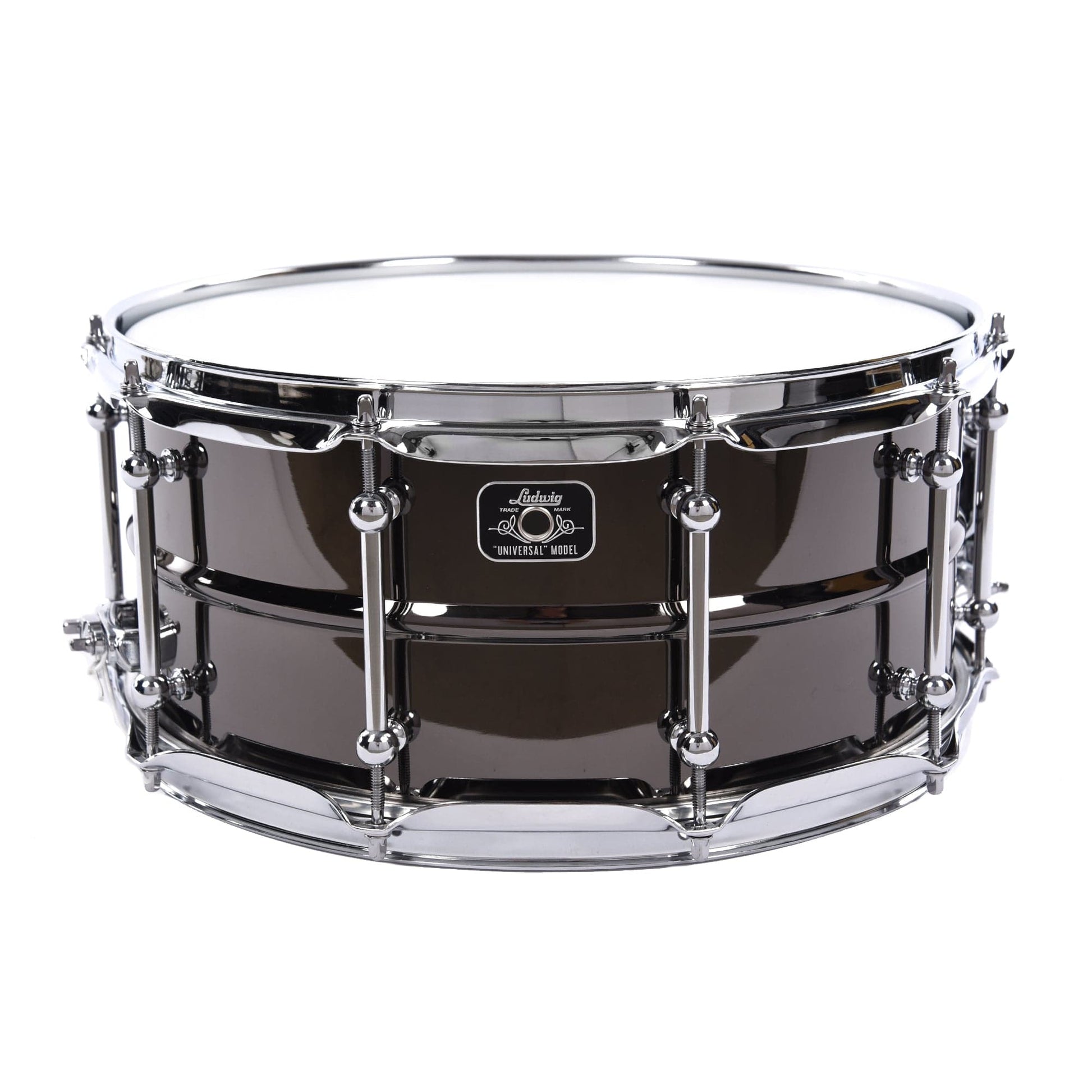 Ludwig 6.5x14 Universal Brass Snare Drum Chrome Drums and Percussion / Acoustic Drums / Snare