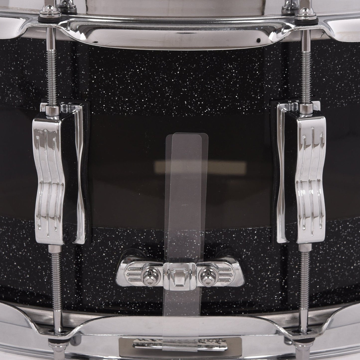 Ludwig 6.5x14 Vistalite Snare Drum Black Sparkle/Smoke/Black Sparkle Limited Edition Drums and Percussion / Acoustic Drums / Snare