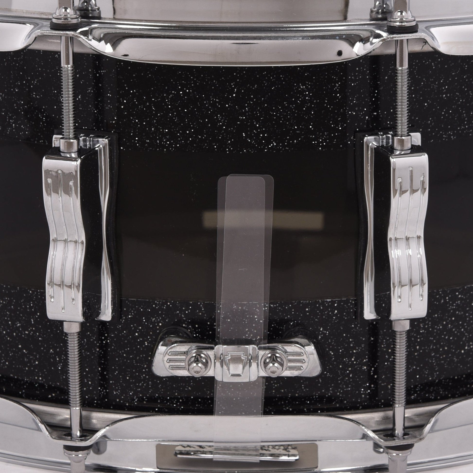 Ludwig 6.5x14 Vistalite Snare Drum Black Sparkle/Smoke/Black Sparkle Limited Edition Drums and Percussion / Acoustic Drums / Snare
