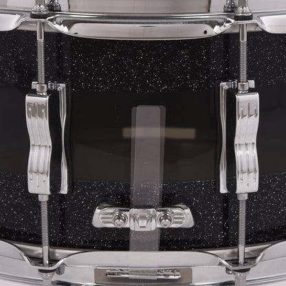 Ludwig 6.5x14 Vistalite Snare Drum Black Sparkle/Smoke/Black Sparkle Limited Edition Drums and Percussion / Acoustic Drums / Snare