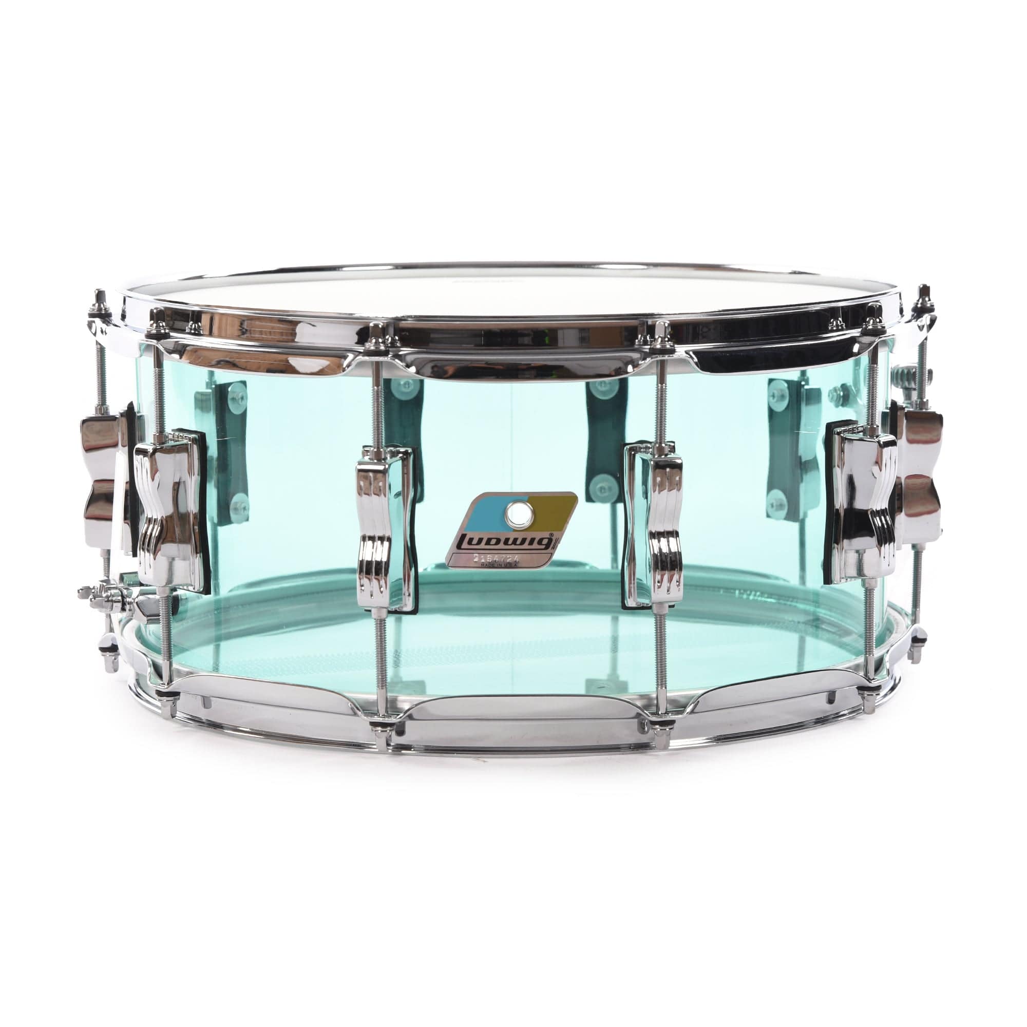 Ludwig 6.5x14 Vistalite Snare Drum Coke Bottle Green Drums and Percussion / Acoustic Drums / Snare