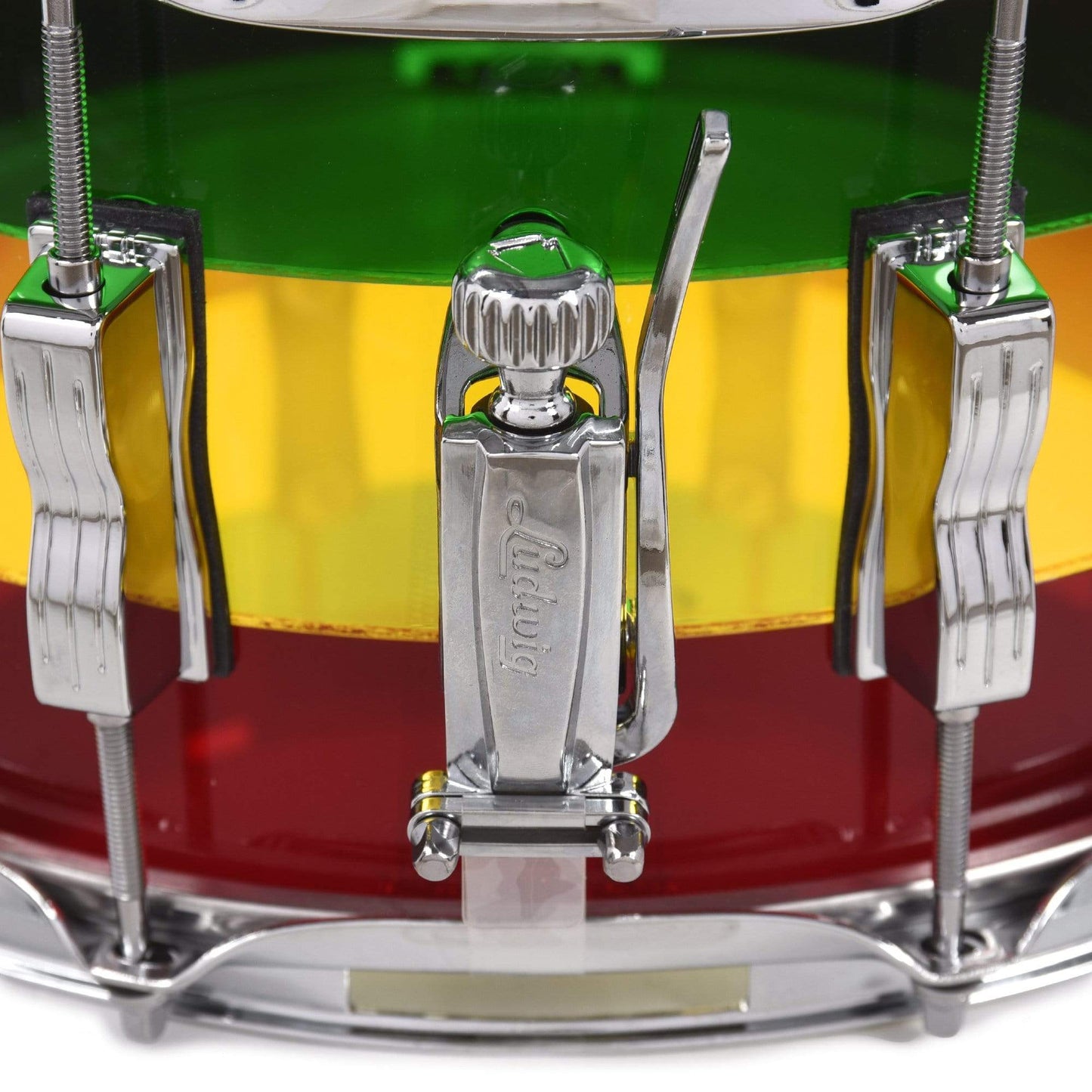 Ludwig 6.5x14 Vistalite Snare Drum Island Sunrise Limited Edition Drums and Percussion / Acoustic Drums / Snare