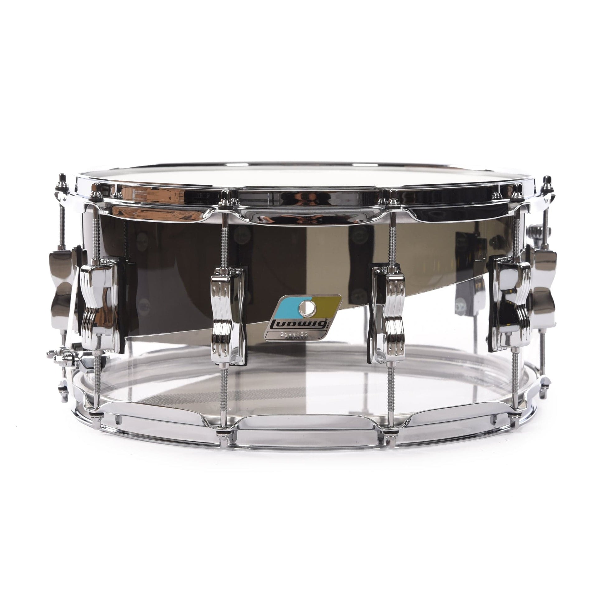 Ludwig 6.5x14 Vistalite Snare Drum Smoke/Clear Limited Edition Drums and Percussion / Acoustic Drums / Snare