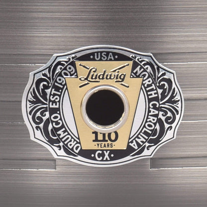 Ludwig 7x14 110th Anniversary Heirloom Black Brass Snare Drum Drums and Percussion / Acoustic Drums / Snare