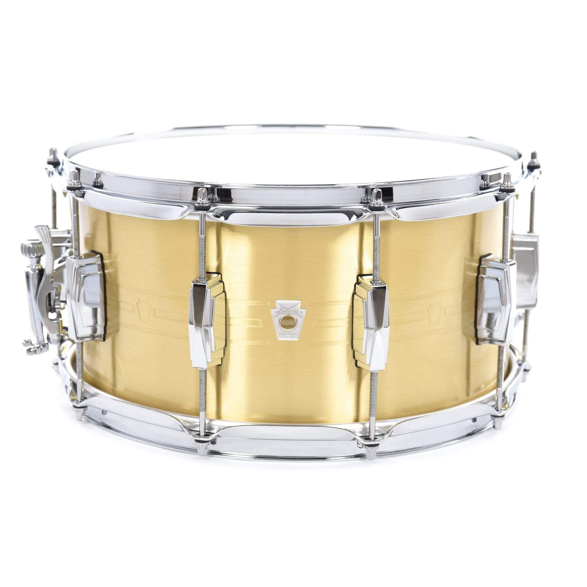 Ludwig 7x14 Heirloom Brass Snare Drum Drums and Percussion / Acoustic Drums / Snare