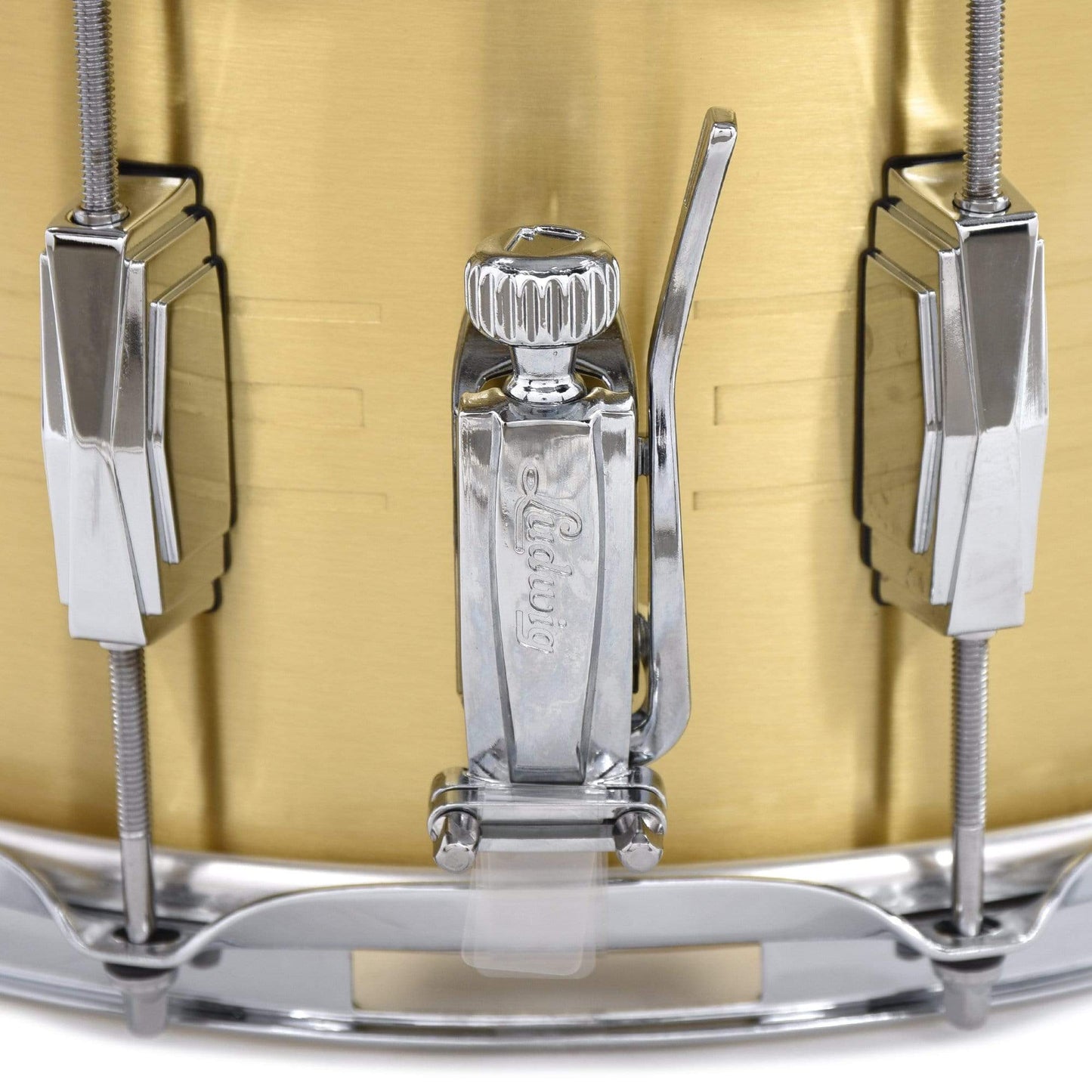 Ludwig 7x14 Heirloom Brass Snare Drum Drums and Percussion / Acoustic Drums / Snare