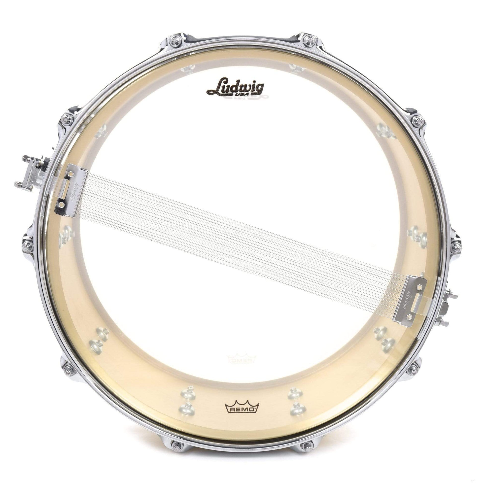 Ludwig 7x14 Heirloom Brass Snare Drum Drums and Percussion / Acoustic Drums / Snare