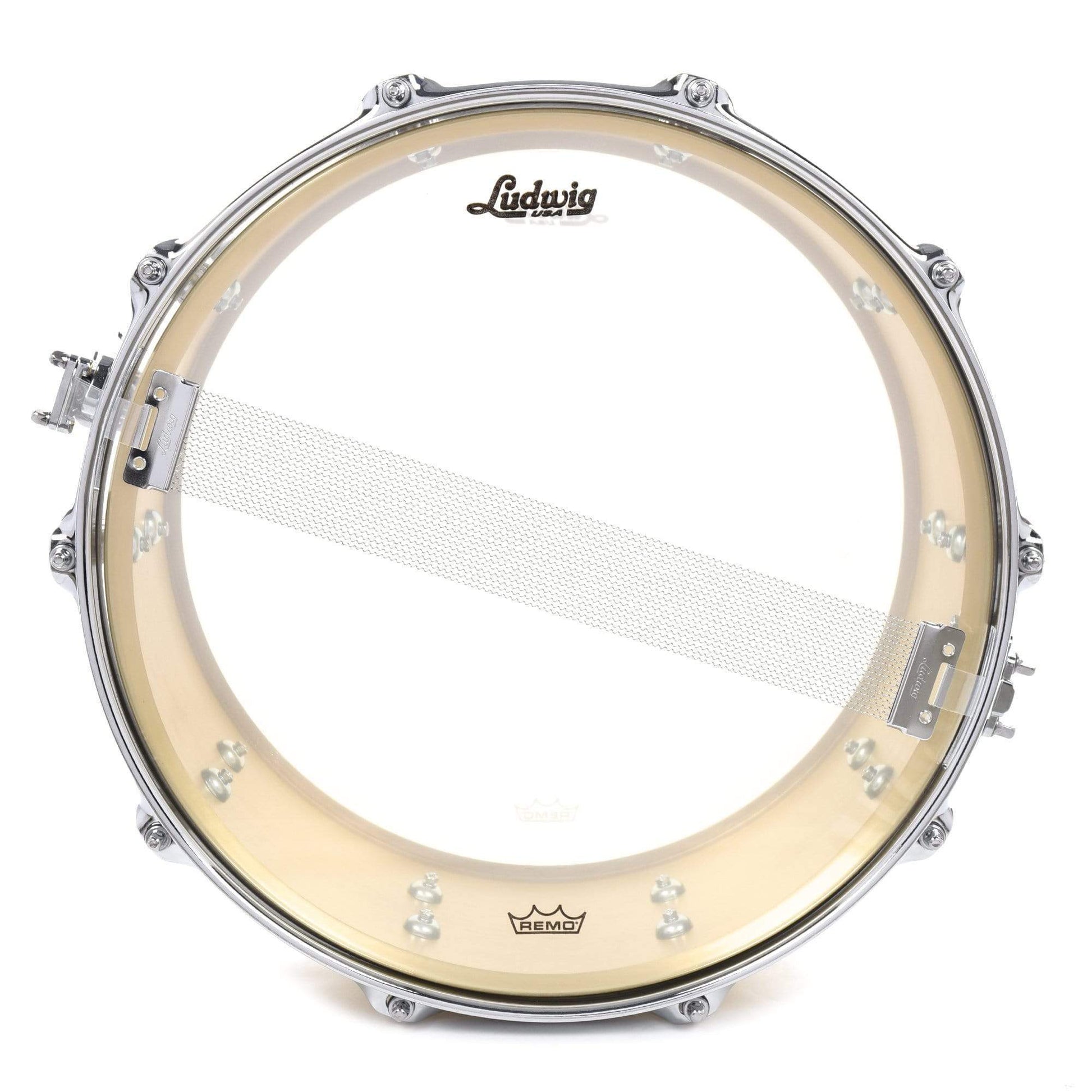 Ludwig 7x14 Heirloom Brass Snare Drum Drums and Percussion / Acoustic Drums / Snare