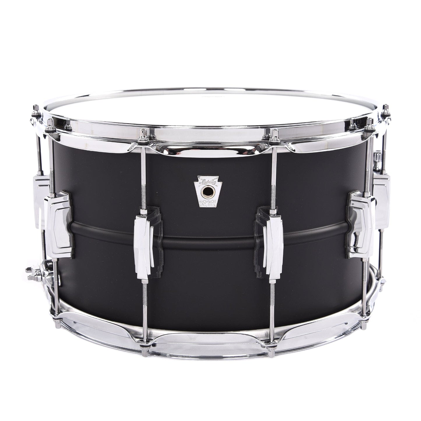Ludwig 8x14 Flat Black Beauty Snare Drum Drums and Percussion / Acoustic Drums / Snare