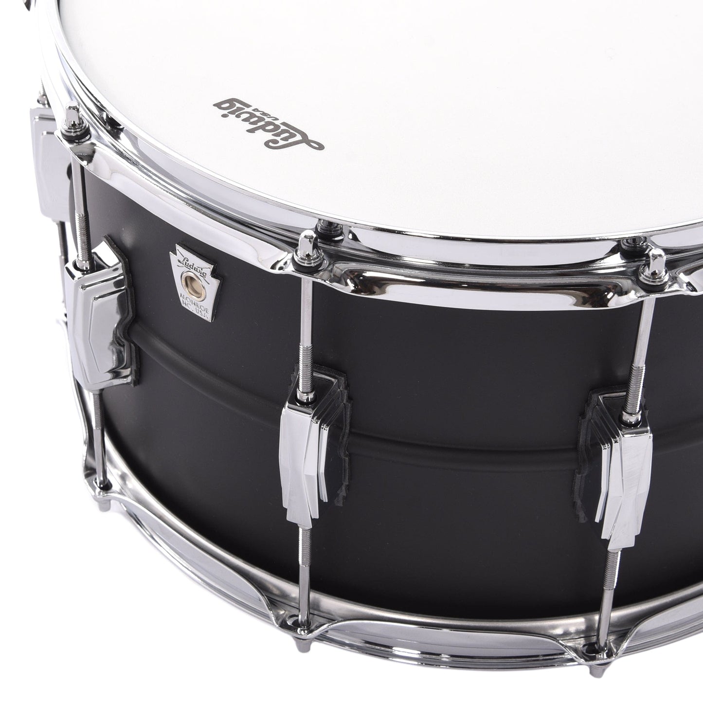 Ludwig 8x14 Flat Black Beauty Snare Drum Drums and Percussion / Acoustic Drums / Snare