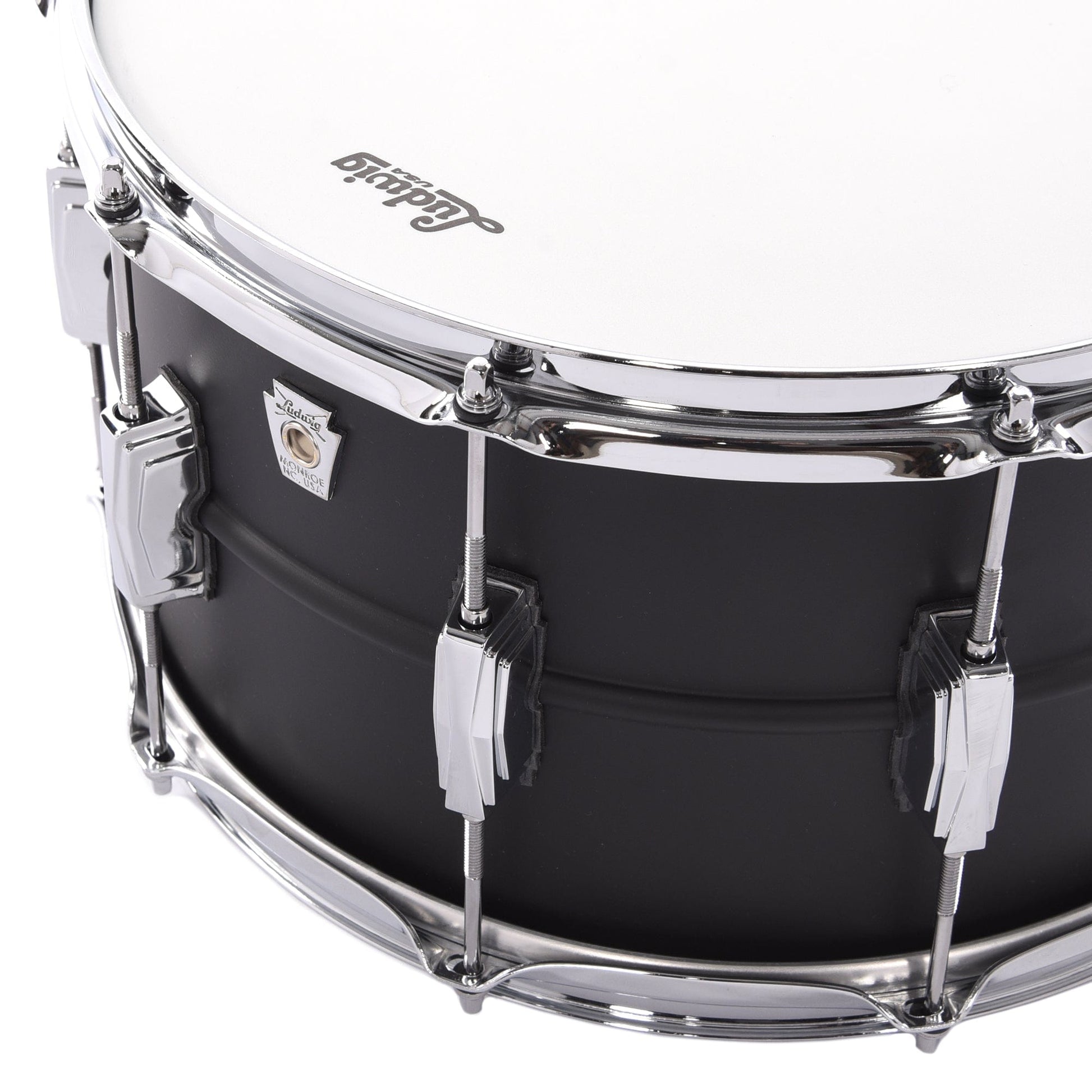 Ludwig 8x14 Flat Black Beauty Snare Drum Drums and Percussion / Acoustic Drums / Snare